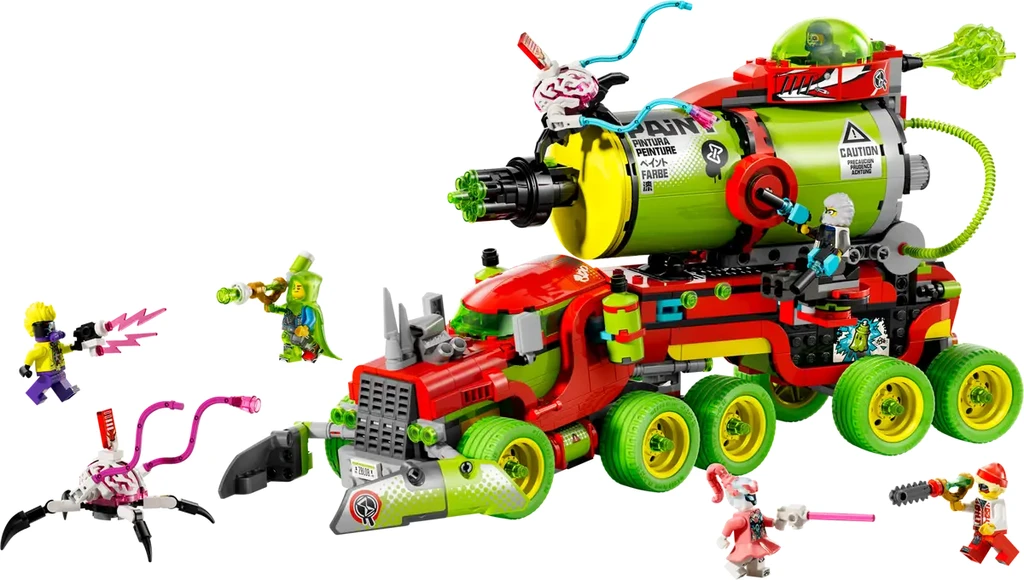 71499 - Le camion spray de peinture de mateo