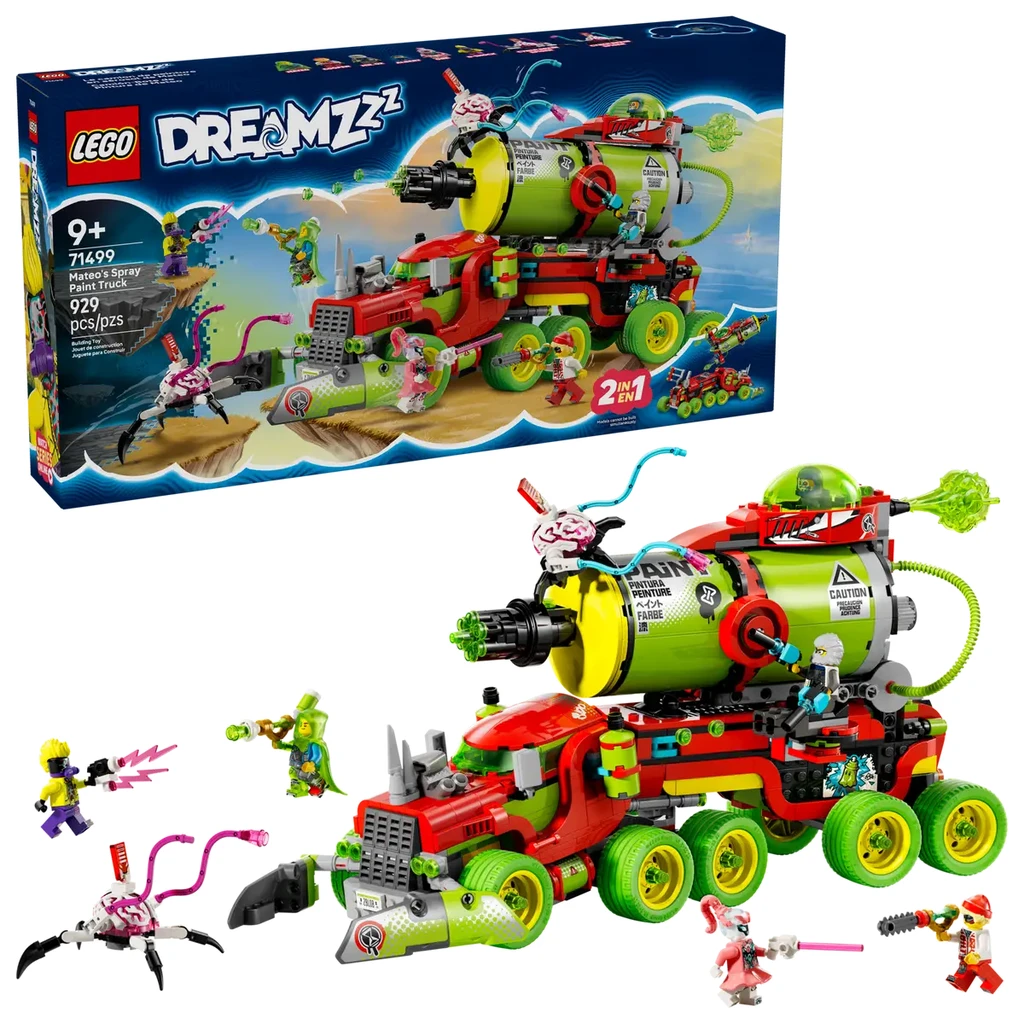 71499 - Le camion spray de peinture de mateo
