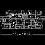 75407 - Logo de Star Wars en briques