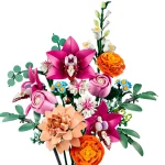 Le joli bouquet de fleurs roses - Lego botanicals 10342