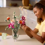 Le joli bouquet de fleurs roses - Lego botanicals 10342