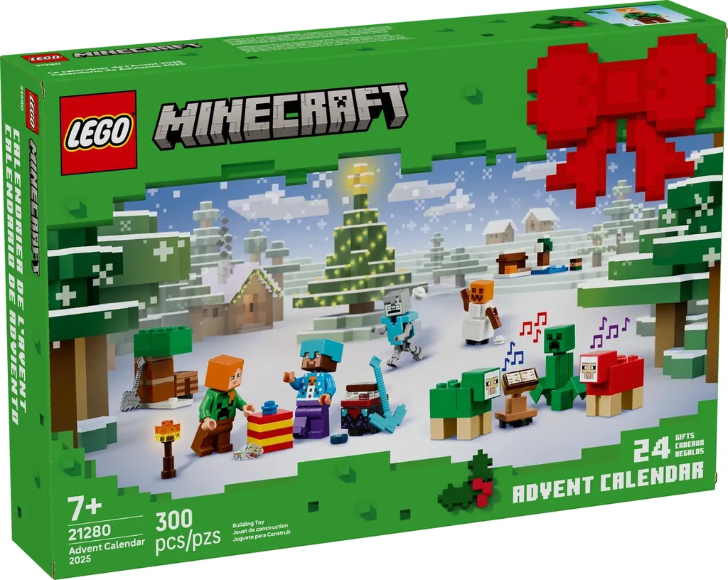 Lego minecraft le calendrier de l avent 2025 21280
