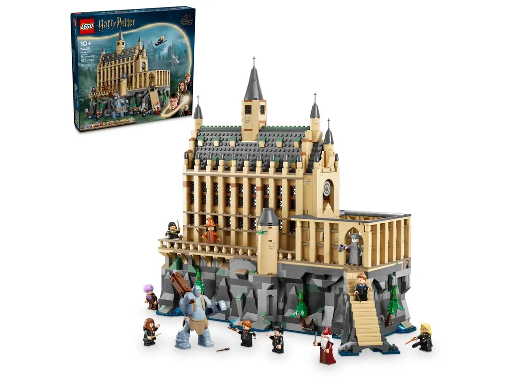 Le château de poudlard - la grande salle - 76435