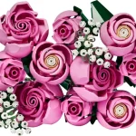 Bouquet de roses roses - 10374