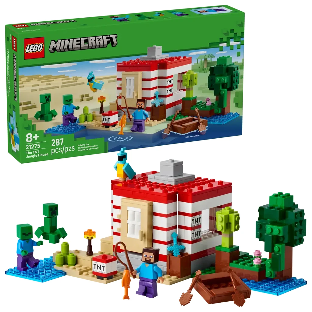 La maison en tnt de la jungle - 21275