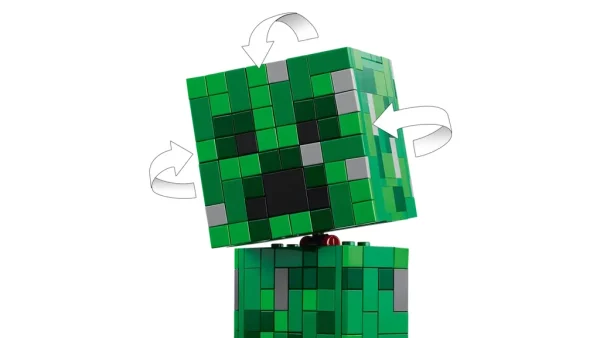Figurine articulée creeper vert Mattel | La Redoute