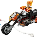Spider-Man et sa moto contre Ghost Rider - 76335