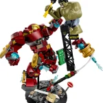 Le combat légendaire entre Hulkbuster et Hulk - 76343