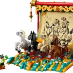 Tableau vivant - le galop des chevaux - 80119