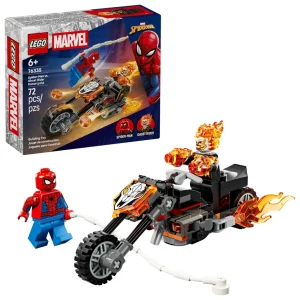 Spider-Man et sa moto contre Ghost Rider 2026