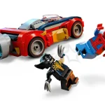 Spider-Man et sa voiture contre Wolverine vénomisé - 76336