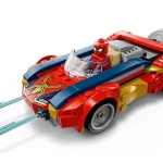 Spider-Man et sa voiture contre Wolverine vénomisé - 76336