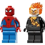 Spider-Man et sa moto contre Ghost Rider - 76335