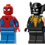 Spider-Man et sa voiture contre Wolverine vénomisé - 76336