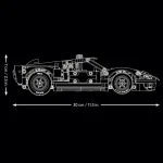 La voiture de course 1966 Ford GT40 MKII - 42223