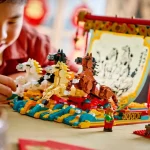 Tableau vivant - le galop des chevaux - 80119