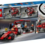 Arret au stand de F1 avec voiture Ferrari - 60443