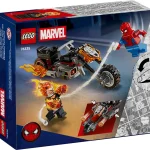 Spider-Man et sa moto contre Ghost Rider - 76335