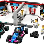 Garage de F1® et voitures Mercedes-AMG et Alpine - 60444