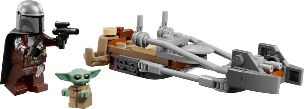 Le speeder bike du Mandalorien et Grogu