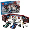 Garage de F1® et voitures Mercedes-AMG et Alpine - 60444