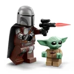 speeder bike du Mandalorien et Grogu - 75436
