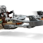 speeder bike du Mandalorien et Grogu - 75436