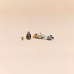 speeder bike du Mandalorien et Grogu - 75436