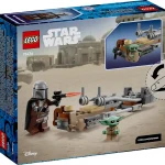 speeder bike du Mandalorien et Grogu - 75436