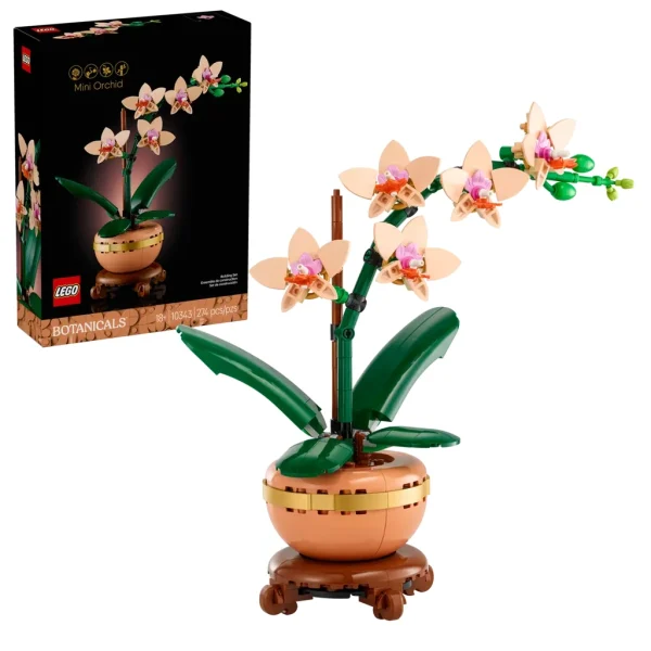 LEGO orchidée miniature 10343