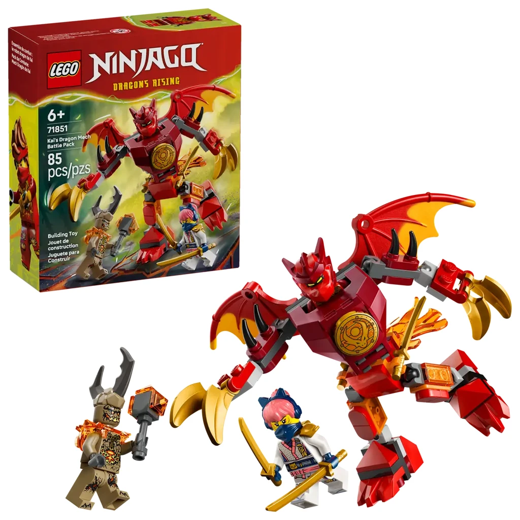 Pack de combat - le robot dragon de Kai - 71851