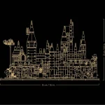 Le chateau et le domaine de Poudlard - 76419