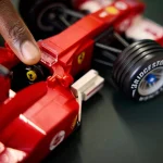 Ferrari F2004 et Michael Schumacher - 11375