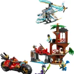 LEGO Ninjago La cabane et les véhicules des Ninjas - 71857