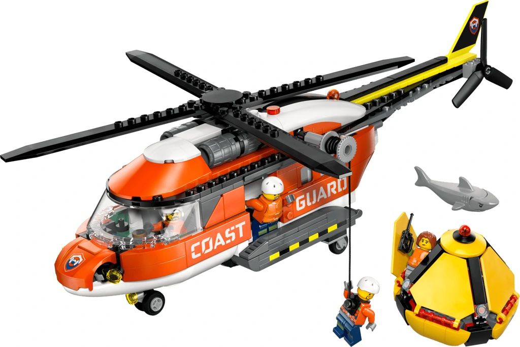 LEGO City Hélicoptère des garde-côtes - 60503