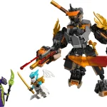 LEGO Ninjago La mission du robot Cole et du dragon Zane - 71854