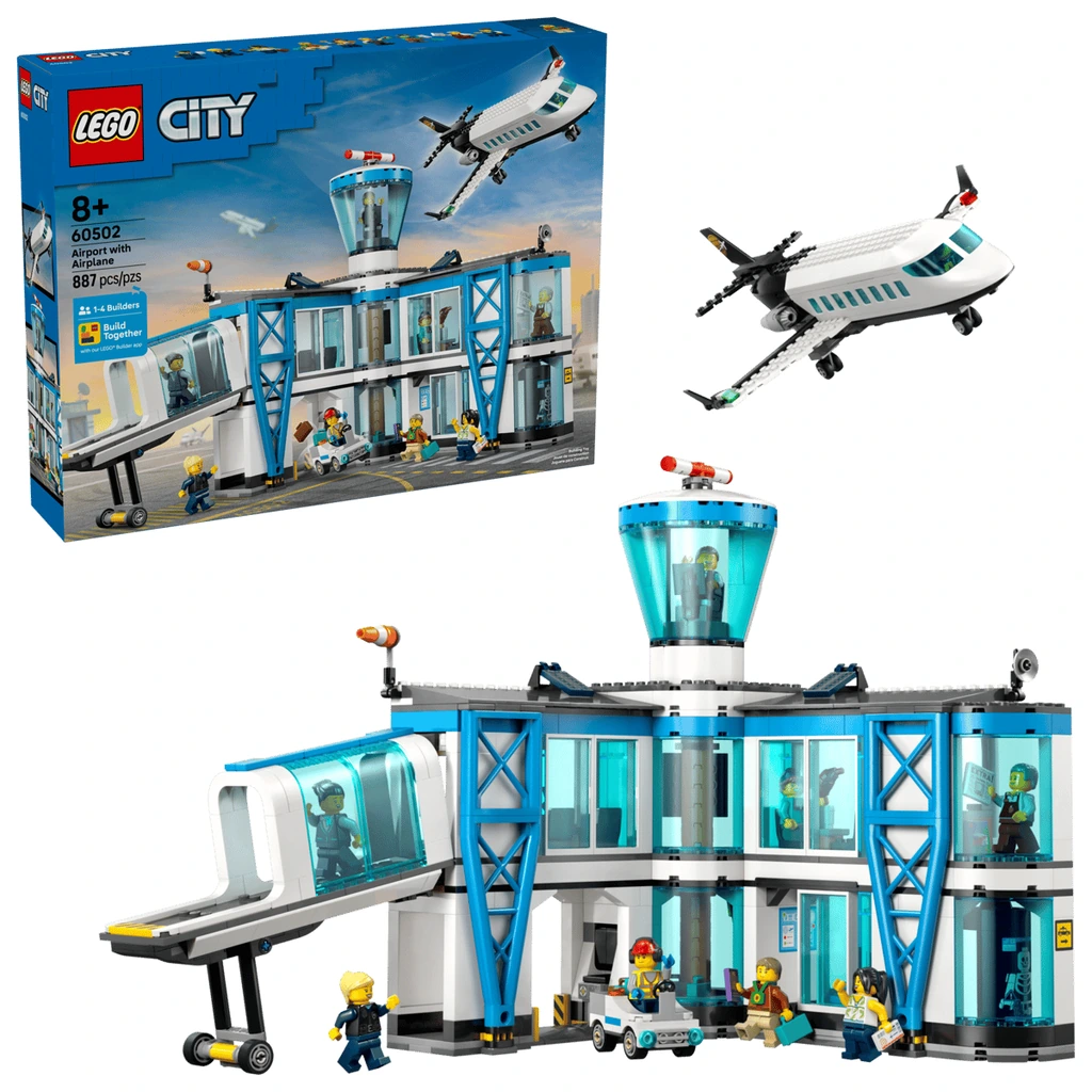 LEGO City aeroport et avion - 60502