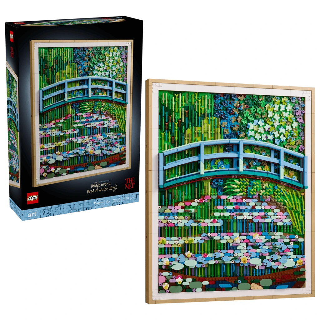 LEGO Art claude monet le bassin aux nympheas harmonie verte - 31220