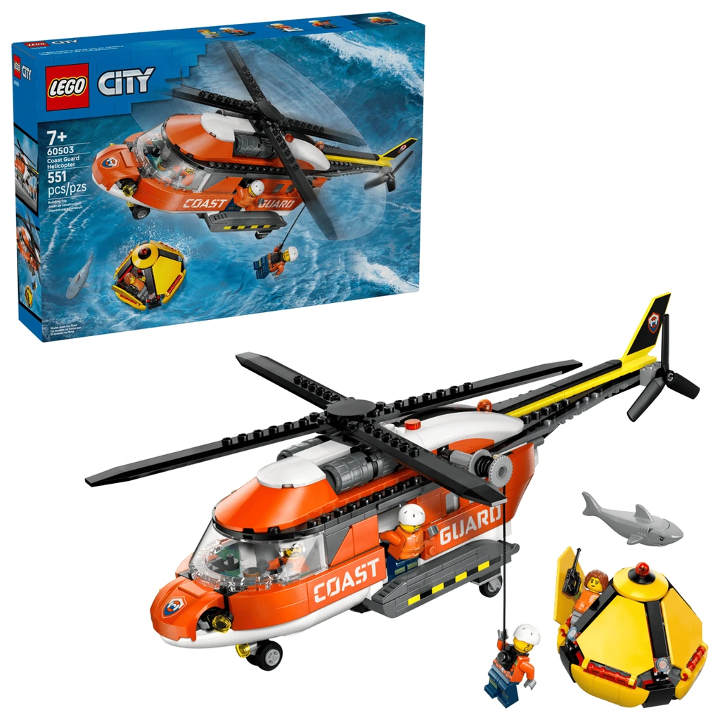 LEGO City Hélicoptère des garde-côtes - 60503