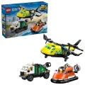 LEGO City Avion camion assistance et aeroglisseur modulable - 60505