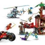 LEGO Ninjago La cabane et les véhicules des Ninjas - 71857