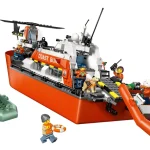 LEGO City Le bateau de sauvetage et helicoptere des garde-cotes - 60504