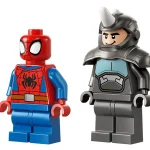 LEGO Marvel Spidey sur sa moto contre Rhino - 11206