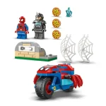 LEGO Marvel Spidey sur sa moto contre Rhino - 11206
