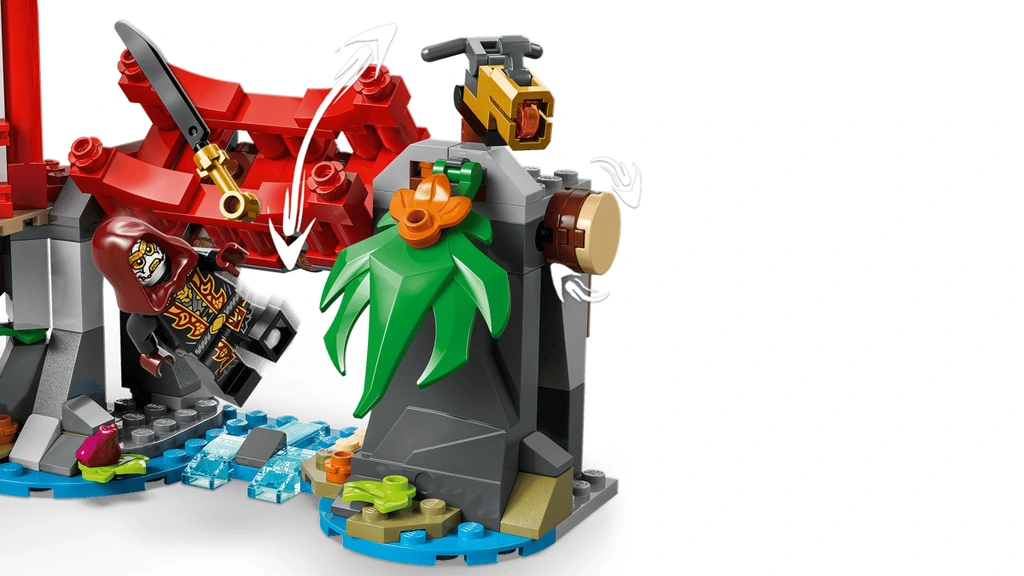 LEGO Ninjago La cabane et les véhicules des Ninjas - 71857