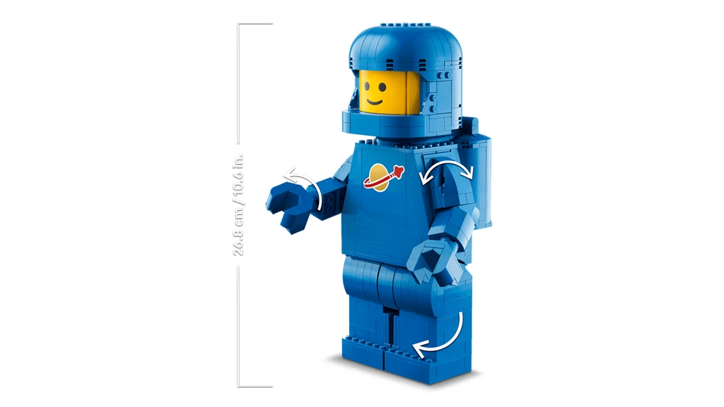 LEGO Minifigures Minifigurine d’astronaute bleu grand format - 40921