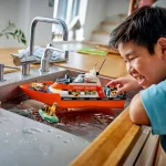 LEGO City Le bateau de sauvetage et helicoptere des garde-cotes - 60504