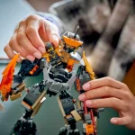 LEGO Ninjago La mission du robot Cole et du dragon Zane - 71854