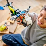 LEGO City Avion camion assistance et aeroglisseur modulable - 60505