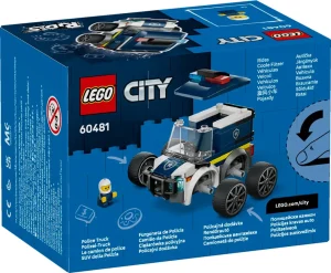 LEGO City Véhicules - Le camion de police - 60481